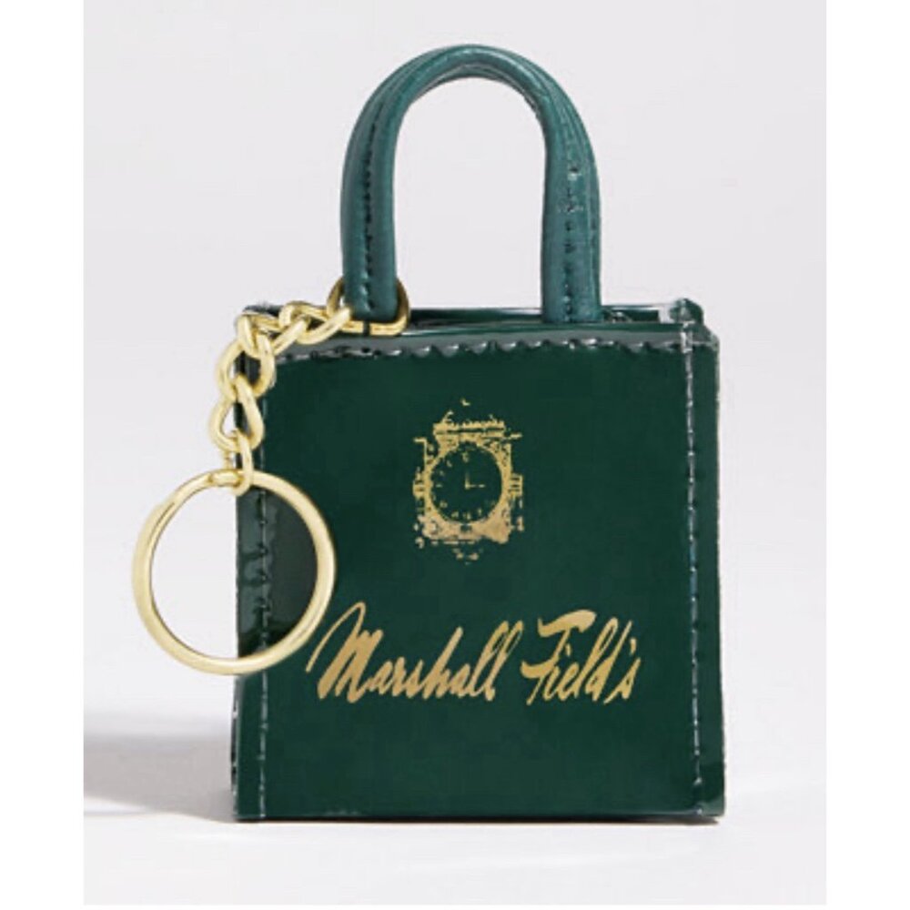 Marshall Field's Keychain Bag With Gift Tag. NWT